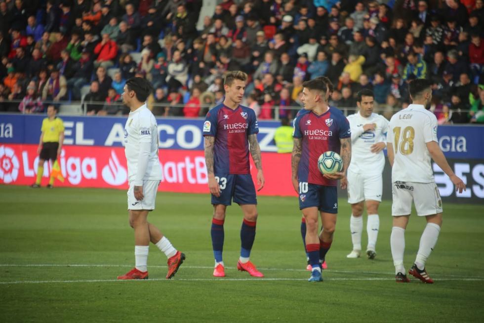 El Huesca recibe al Fuenlabrada en el Alcoraz