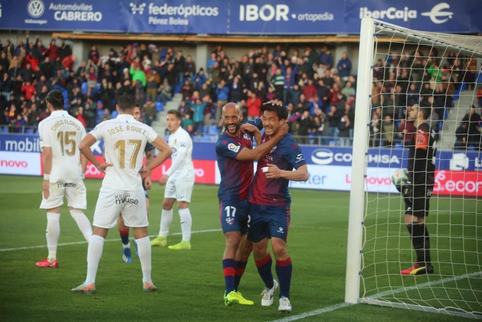 El Huesca recibe al Fuenlabrada en el Alcoraz