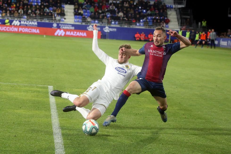 El Huesca recibe al Fuenlabrada en el Alcoraz