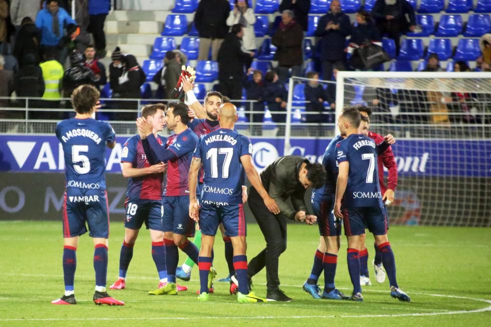 El Huesca recibe al Fuenlabrada en el Alcoraz