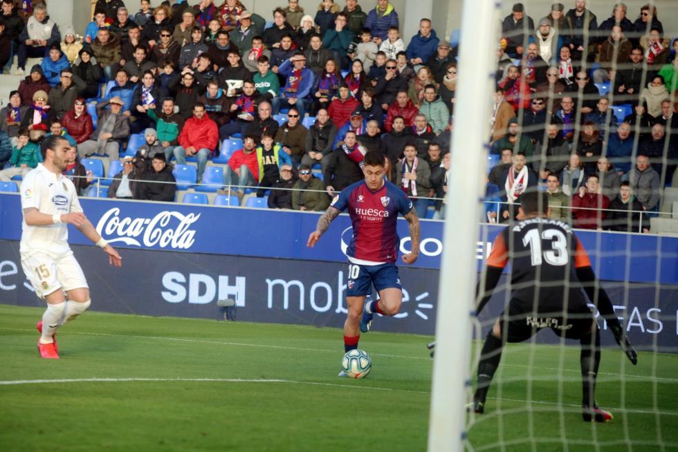 El Huesca recibe al Fuenlabrada en el Alcoraz
