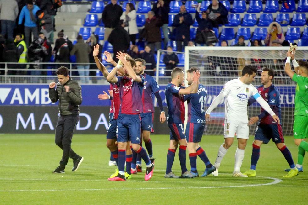 El Huesca recibe al Fuenlabrada en el Alcoraz