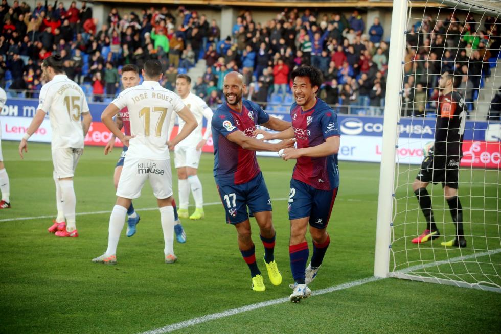 El Huesca recibe al Fuenlabrada en el Alcoraz
