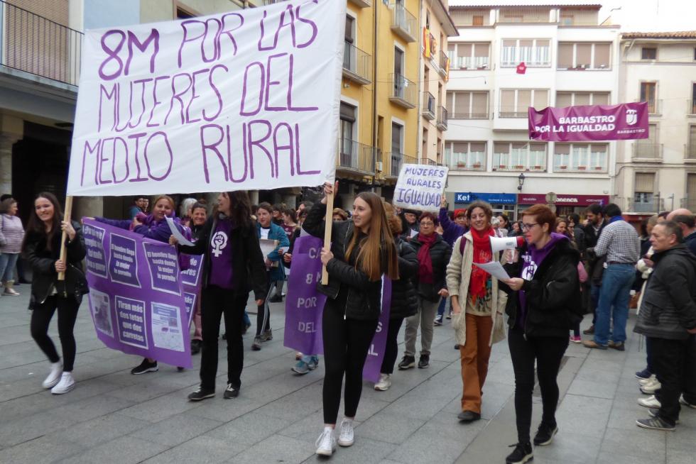 Día de la Mujer en Huesca y provincia