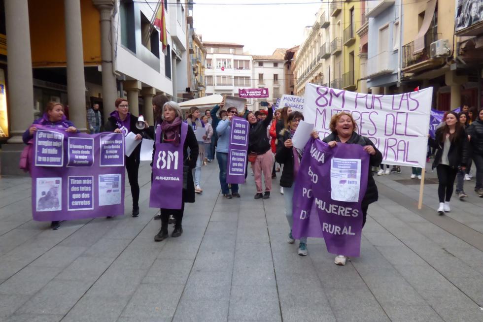 Día de la Mujer en Huesca y provincia