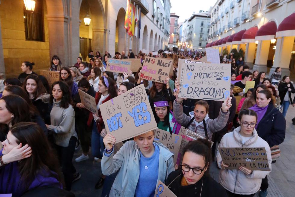 Día de la Mujer en Huesca y provincia