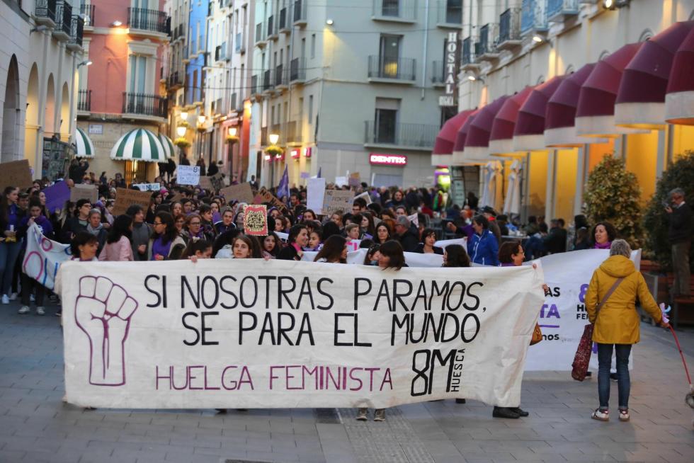 Día de la Mujer en Huesca y provincia