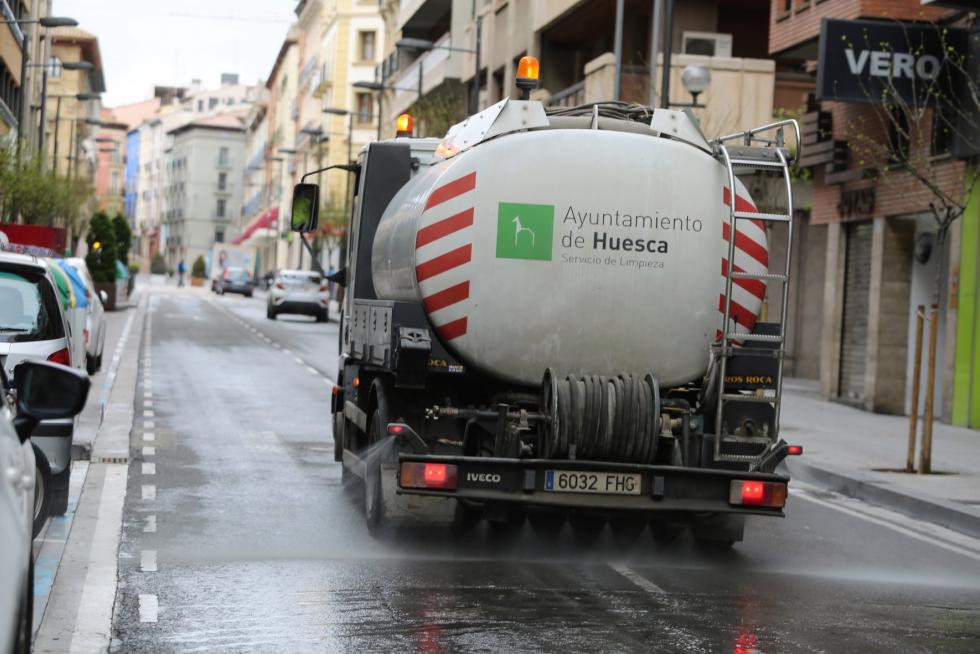 Las últimas horas del coronavirus en Huesca, foto a foto
