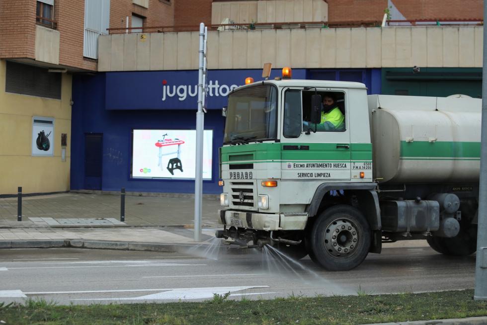 Las últimas horas del coronavirus en Huesca, foto a foto