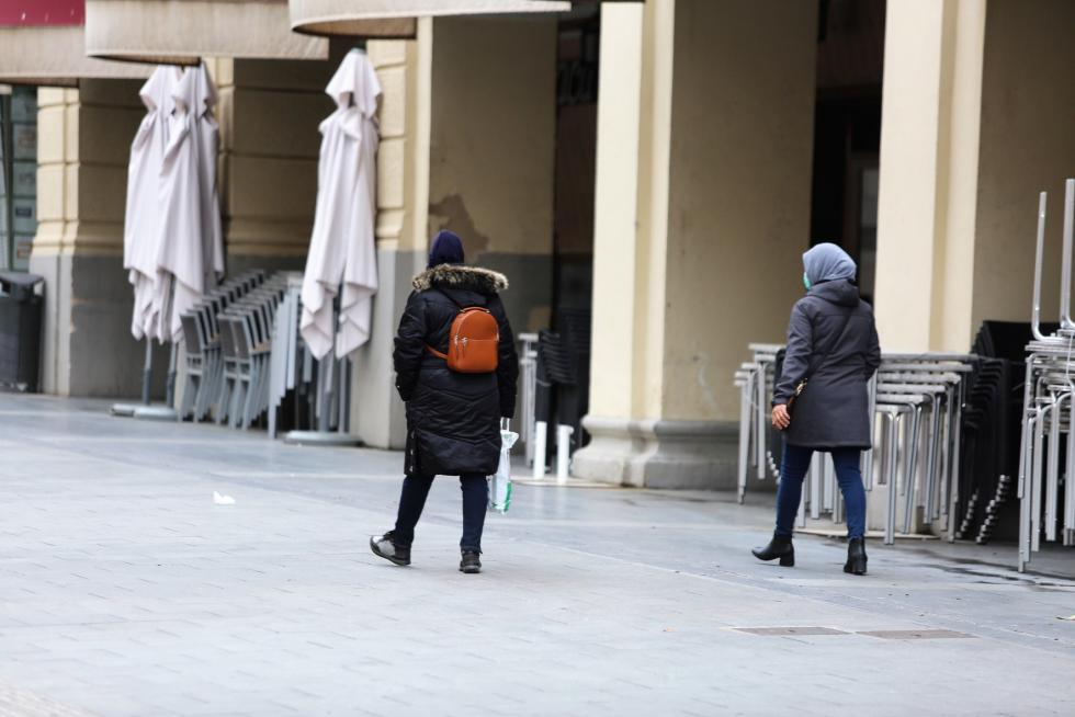 Las últimas horas del coronavirus en Huesca, foto a foto