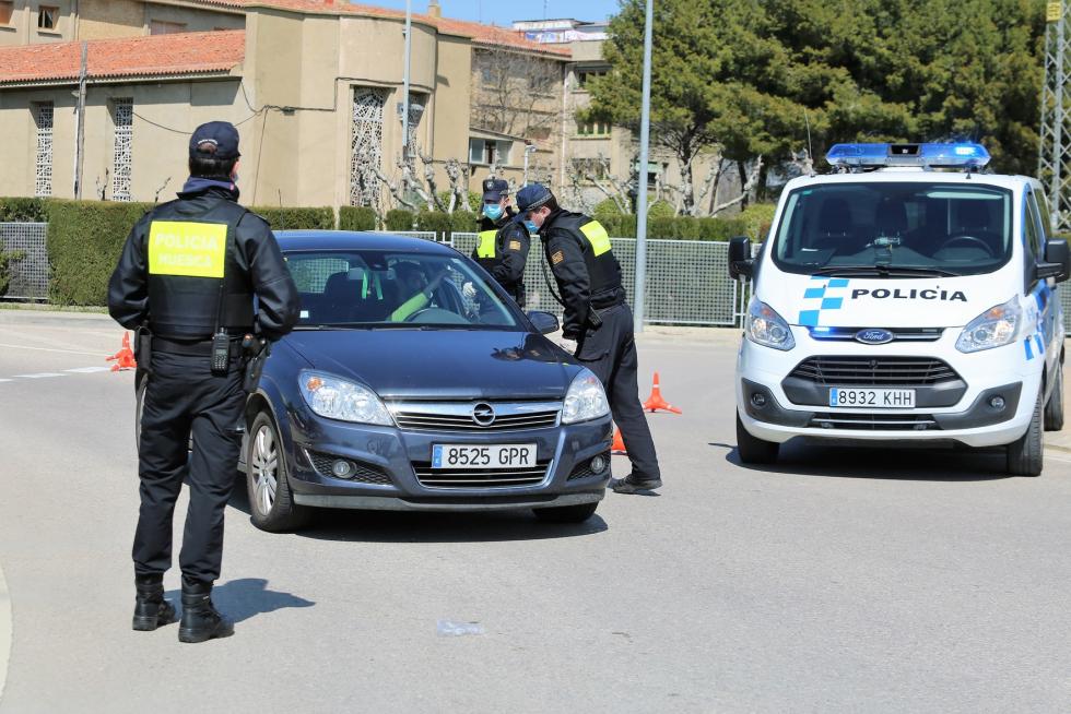 Las últimas horas del coronavirus en Huesca, foto a foto