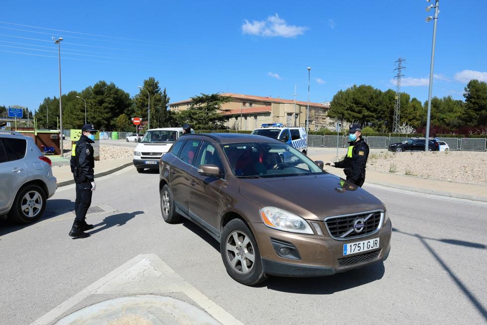 Las últimas horas del coronavirus en Huesca, foto a foto