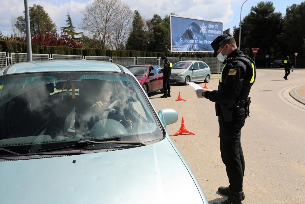 Las últimas horas del coronavirus en Huesca, foto a foto