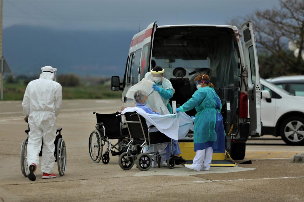 Las últimas horas del coronavirus en Huesca, foto a foto