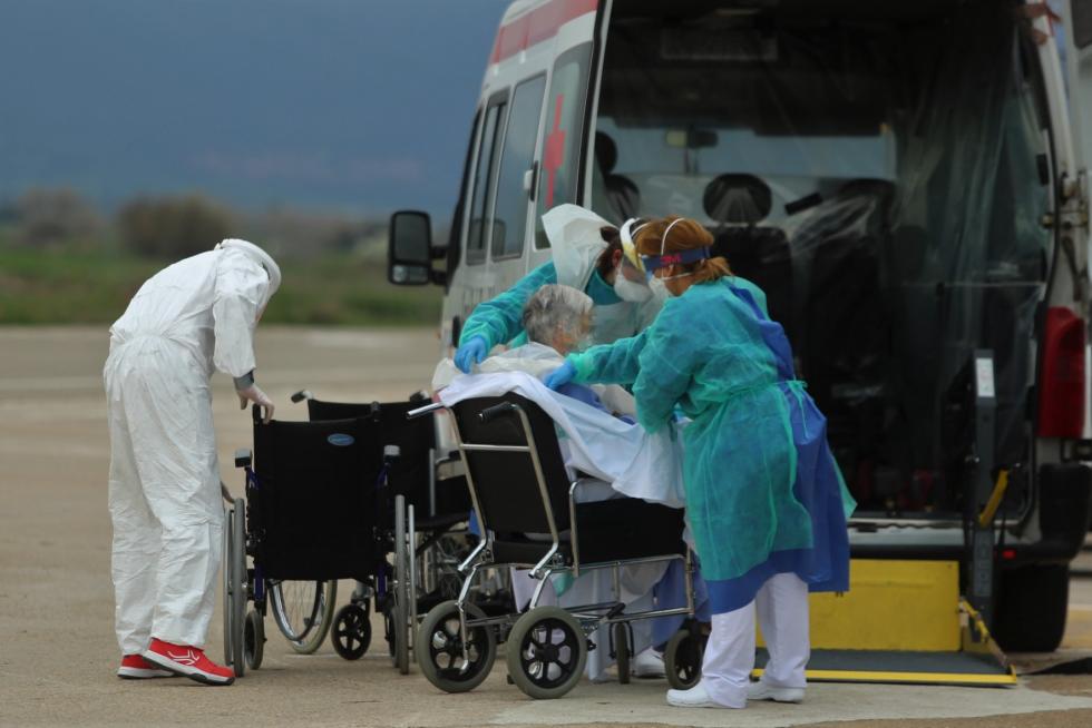 Las últimas horas del coronavirus en Huesca, foto a foto