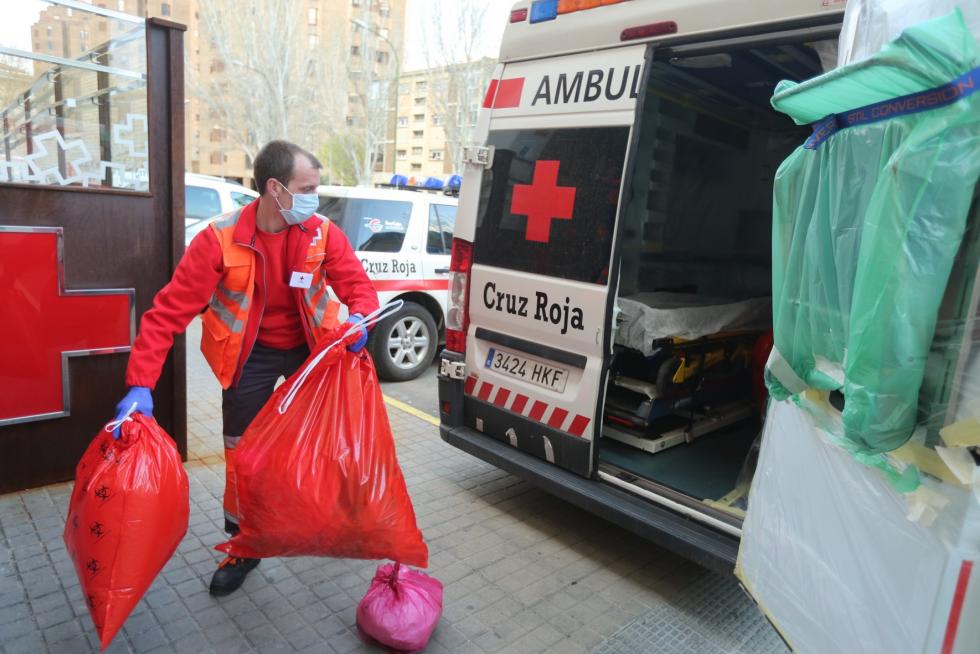 Las últimas horas del coronavirus en Huesca, foto a foto