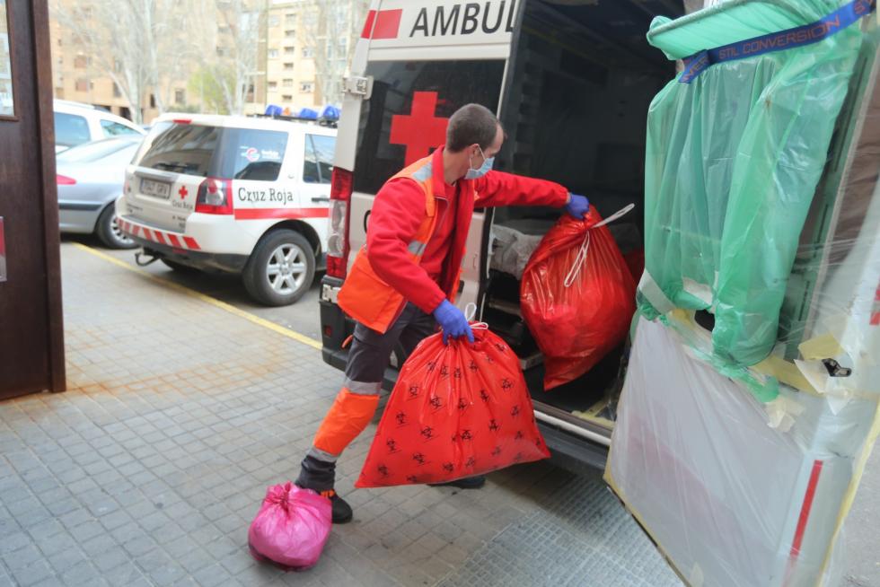 Las últimas horas del coronavirus en Huesca, foto a foto