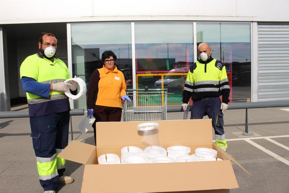 Viernes de epidemia de coronavirus en Huesca, foto a foto