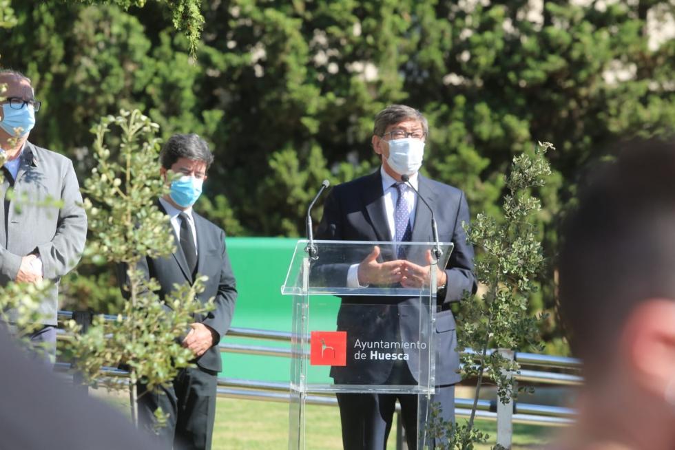 Homenajes en la provincia de Huesca a las víctimas del coronavirus