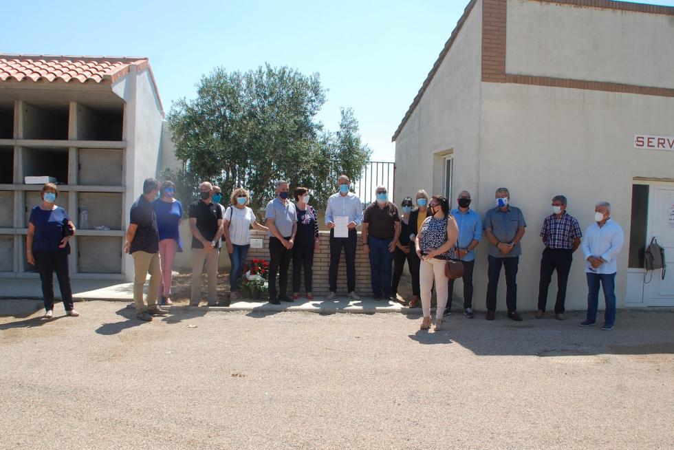 Homenajes en la provincia de Huesca a las víctimas del coronavirus