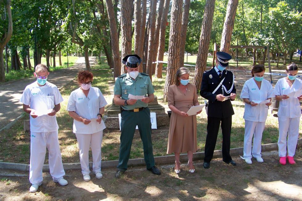 Homenajes en la provincia de Huesca a las víctimas del coronavirus
