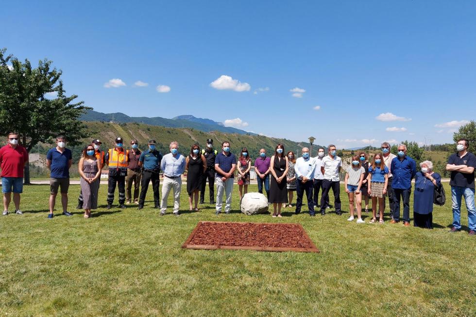 Homenajes en la provincia de Huesca a las víctimas del coronavirus