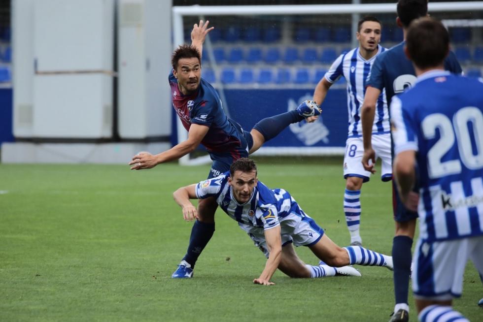 El Huesca empata ante el Real Sociedad en pretemporada