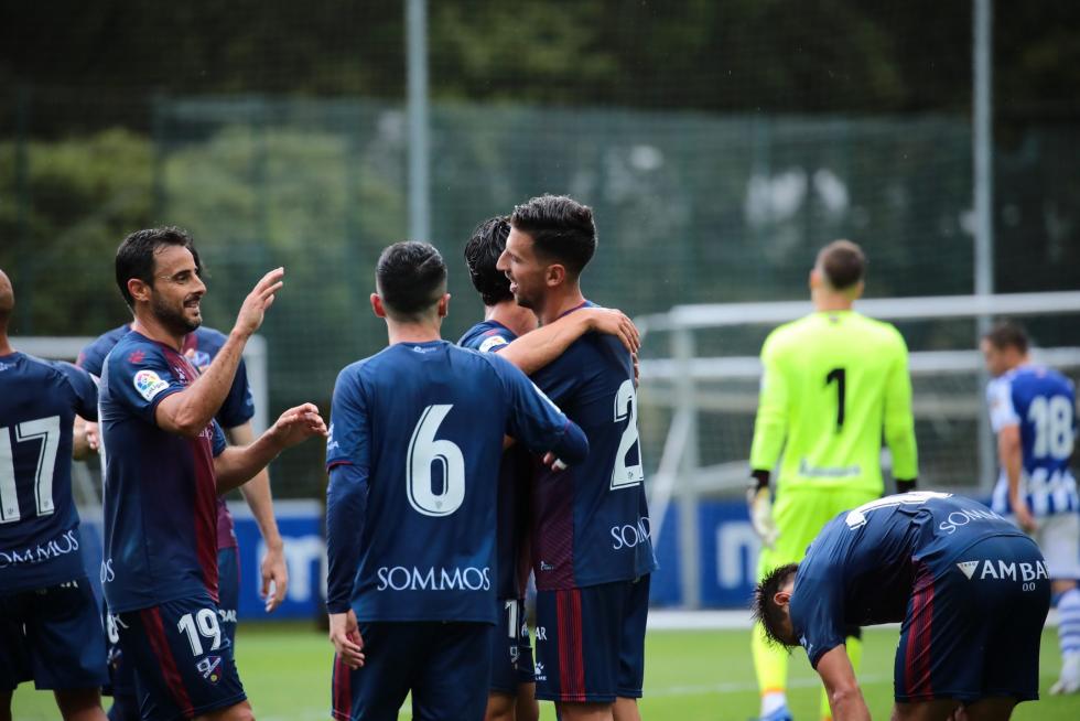 El Huesca empata ante el Real Sociedad en pretemporada