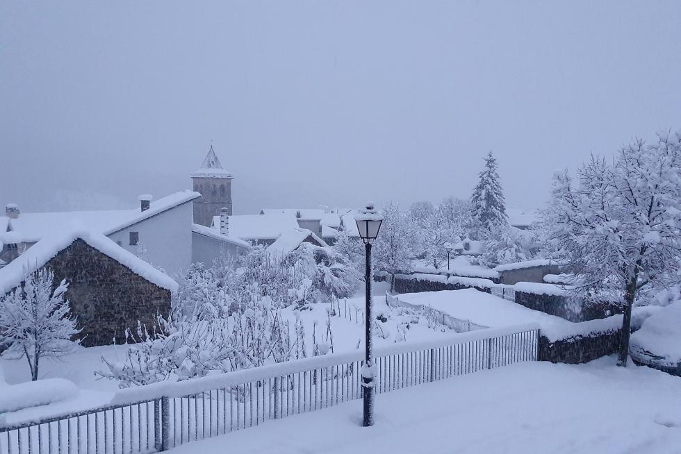 Nieve 7 de diciembre