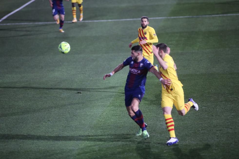 Partido Huesca-Barça (0-1)
