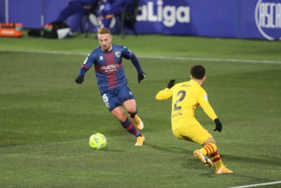 Partido Huesca-Barça (0-1)