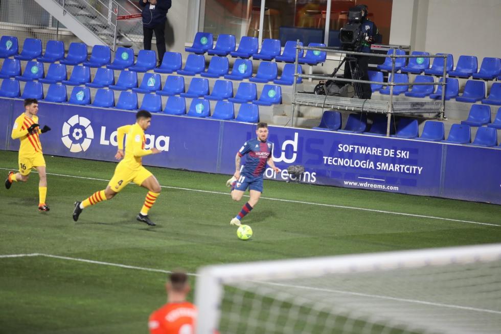 Partido Huesca-Barça (0-1)