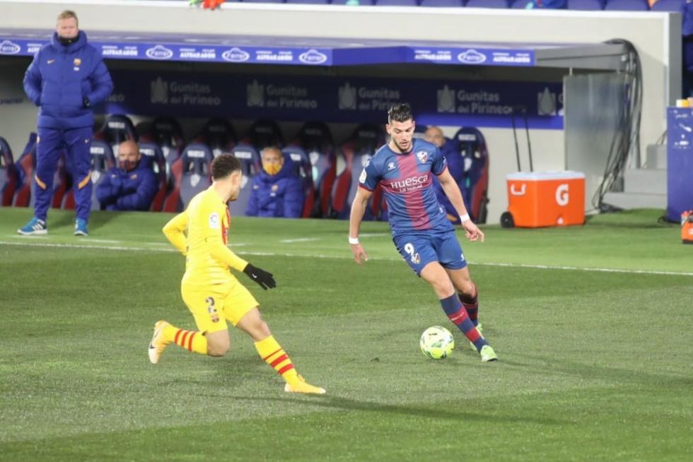Partido Huesca-Barça (0-1)