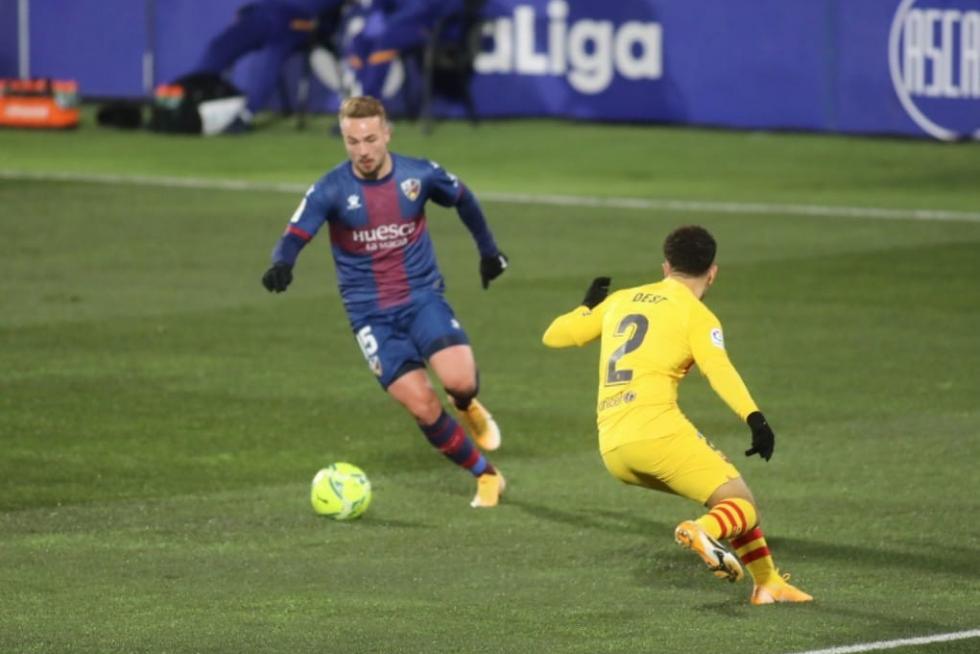 Partido Huesca-Barça (0-1)