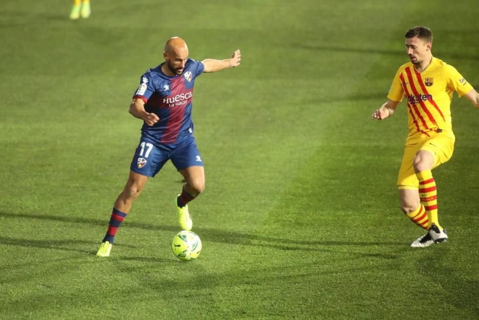Partido Huesca-Barça (0-1)