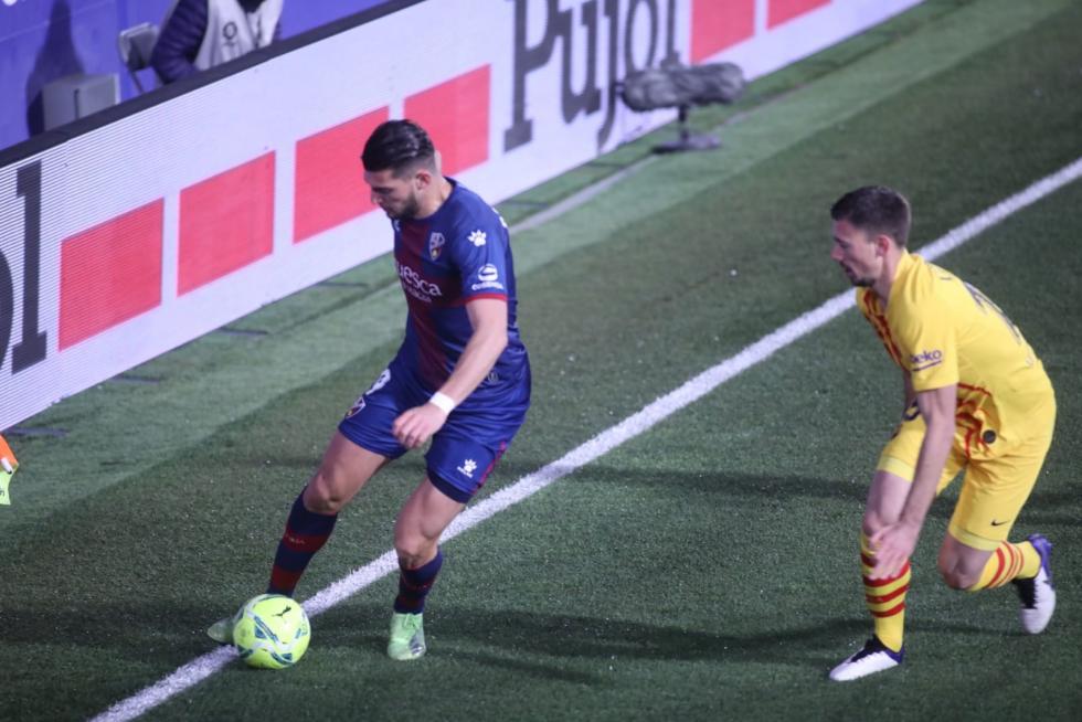Partido Huesca-Barça (0-1)