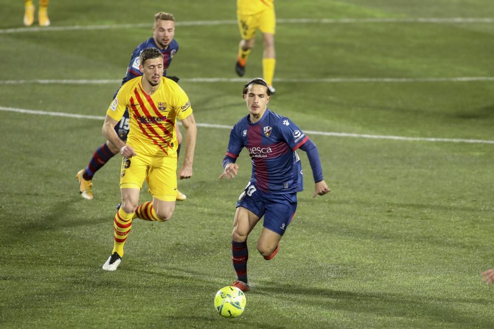 Partido Huesca-Barça (0-1)