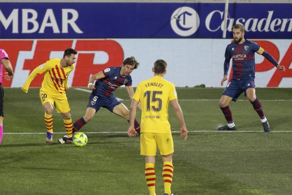 Partido Huesca-Barça (0-1)