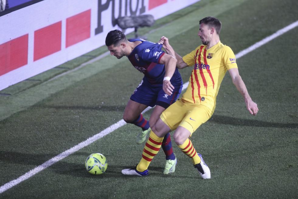 Partido Huesca-Barça (0-1)