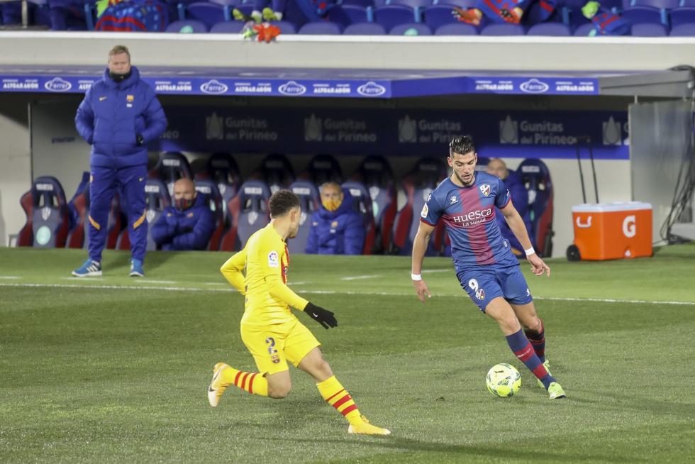 Partido Huesca-Barça (0-1)