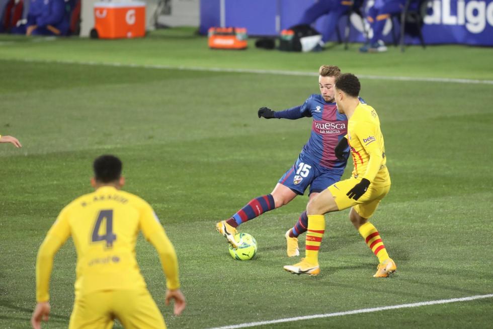 Partido Huesca-Barça (0-1)