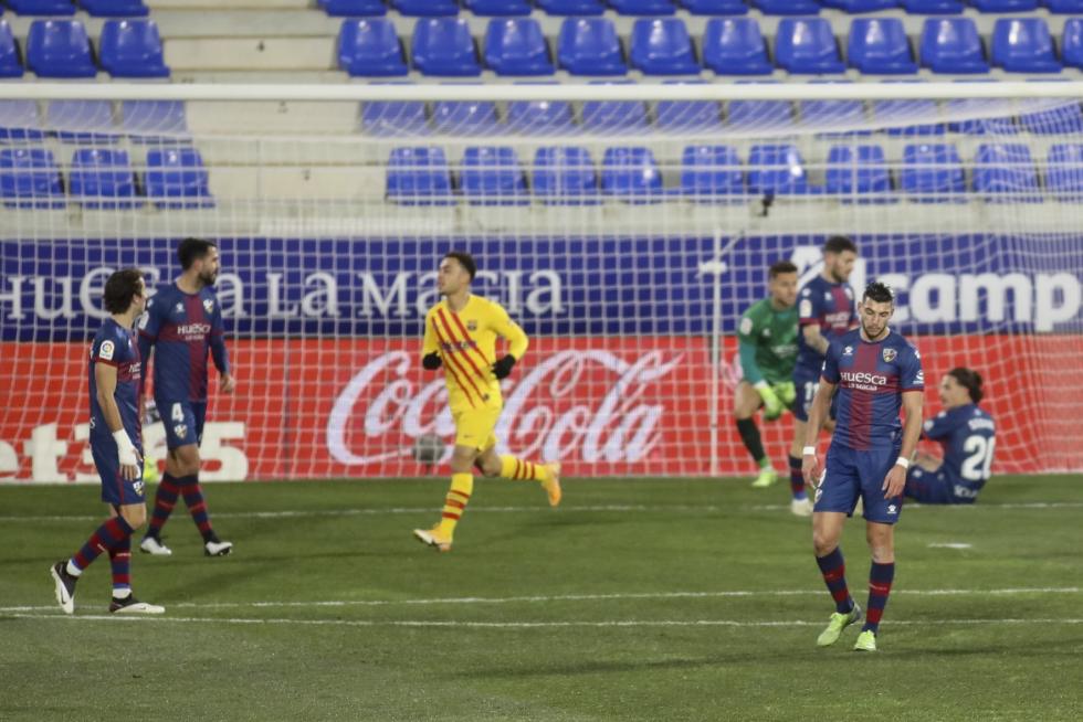 Partido Huesca-Barça (0-1)