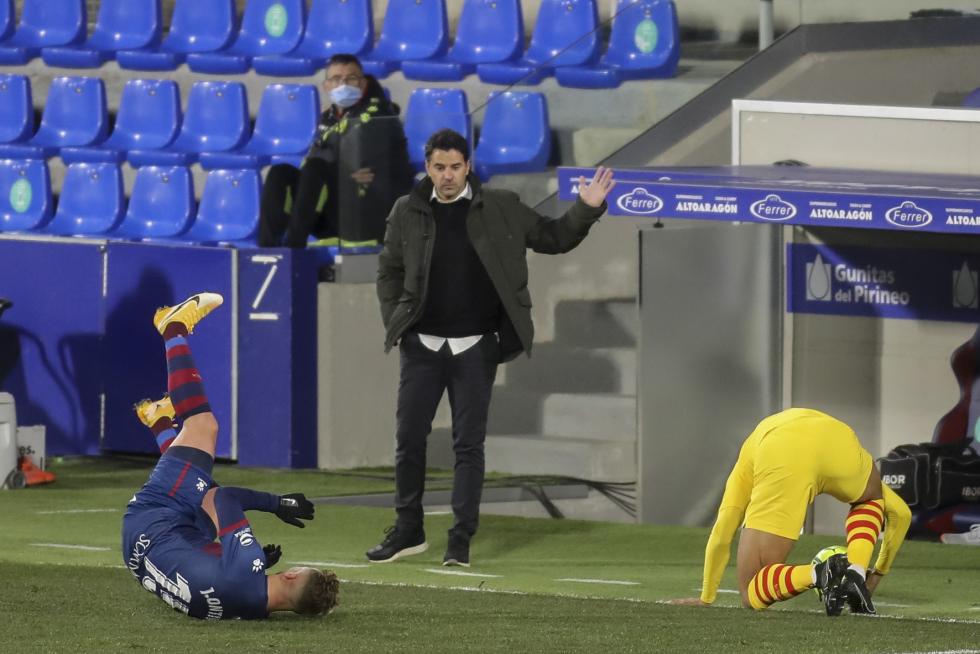Partido Huesca-Barça (0-1)