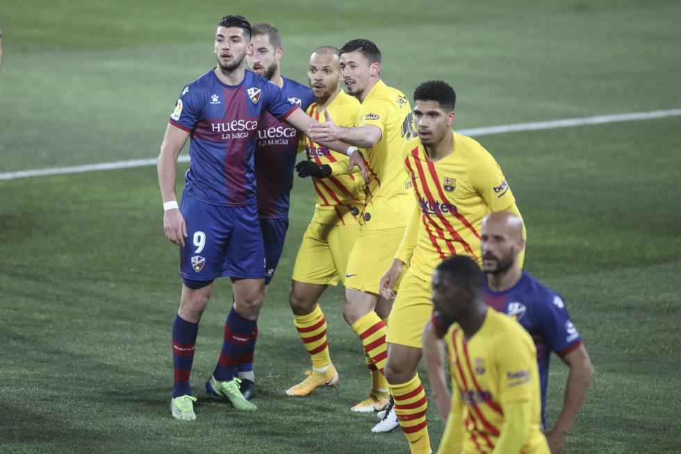Partido Huesca-Barça (0-1)