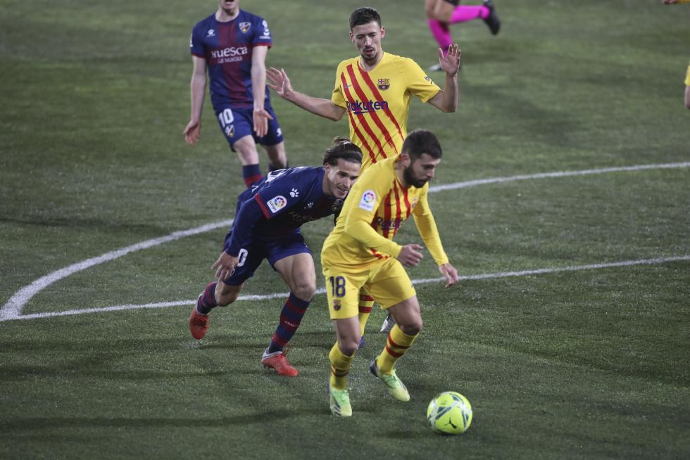 Partido Huesca-Barça (0-1)