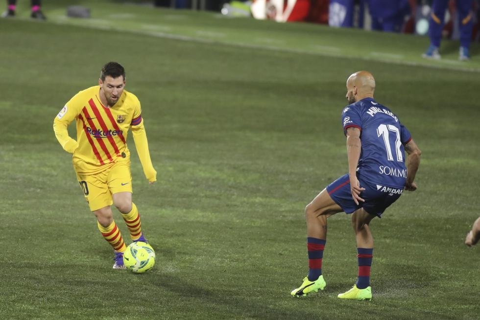 Partido Huesca-Barça (0-1)