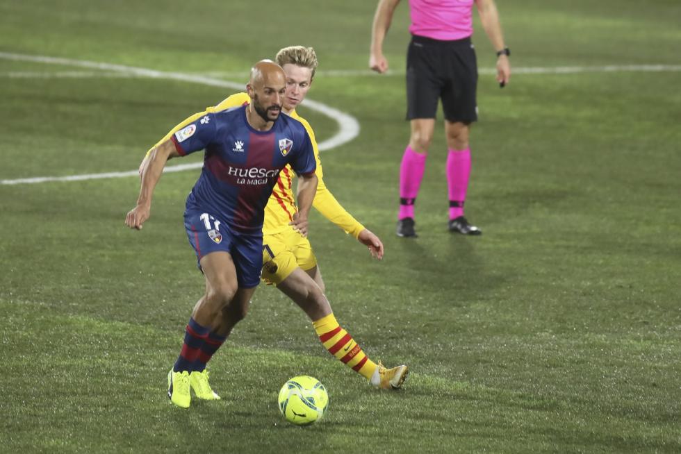 Partido Huesca-Barça (0-1)