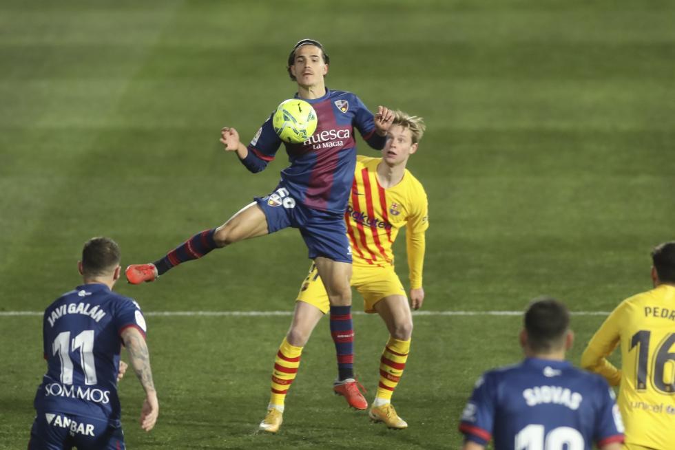 Partido Huesca-Barça (0-1)