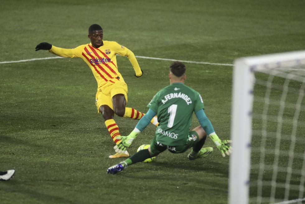 Partido Huesca-Barça (0-1)
