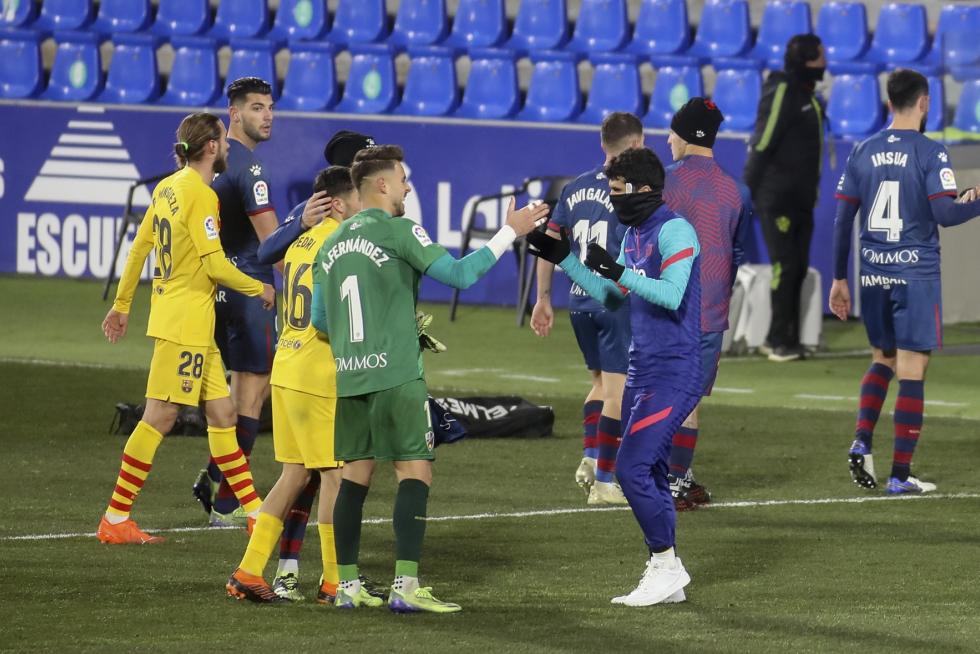 Partido Huesca-Barça (0-1)